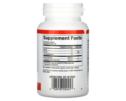 Natural Factors, CLA, 1,000 mg, 60 Softgels Natural Factors, CLA, 1,000 mg, 60 Softgels