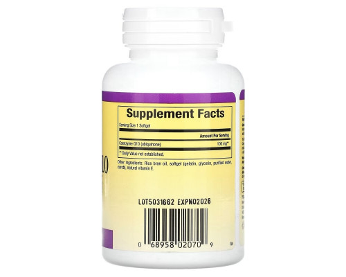 Natural Factors, Coenzyme Q10, 100 mg, 30 Softgels Natural Factors, Coenzyme Q10, 100 mg, 30 Softgels