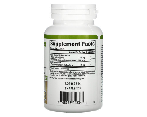 Natural Factors, GarlicRich, Super Strength Garlic + Reishi, 120 Delayed Release Vegetarian Capsules Natural Factors, GarlicRich, Super Strength Garlic + Reishi, 120 Delayed Release Vegetarian Capsules