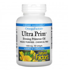 Natural Factors, Ultra Prim, 1000 mg, 90 Softgles