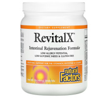 Natural Factors, RevitalX, Intestinal Rejuvenation Formula Drink Mix, 1 lb (454 g)