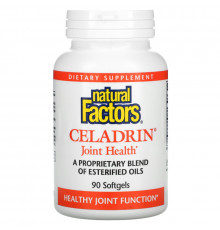 Natural Factors, Целадрин, Здоровье суставов, 90 желатиновых капсул