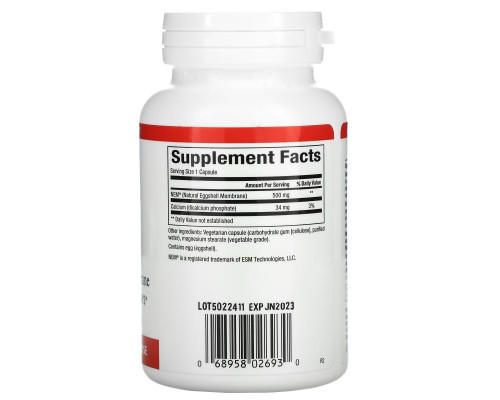 Natural Factors, NEM, Natural Eggshell Membrane, 60 Vegetarian Capsules Natural Factors, NEM, Natural Eggshell Membrane, 60 Vegetarian Capsules
