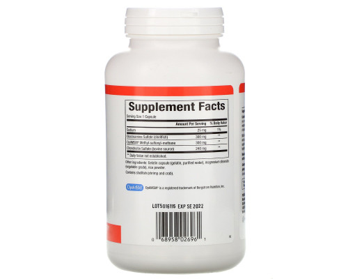 Natural Factors, MSM формула для суставов, 180 капсул Natural Factors, MSM формула для суставов, 180 капсул