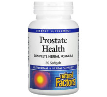 Natural Factors, Prostate Health, Complete Herbal Formula, 60 Softgels
