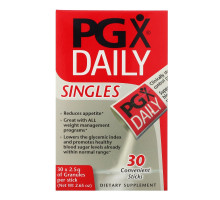 Natural Factors, PGX на каждый день, в индивидуальной упаковке, неароматизированные гранулы, 30 пакетиков, 2,5 г каждый