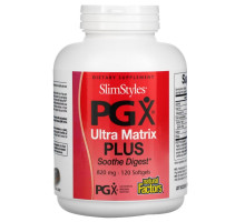 Natural Factors, SlimStyles PG X, Ultra Matrix Plus, Soothe Digest, 820 mg, 120 Softgels