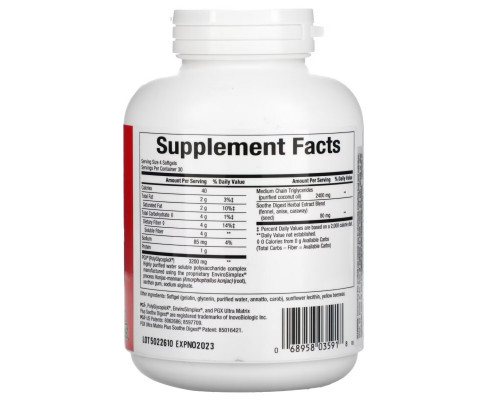 Natural Factors, SlimStyles PG X, Ultra Matrix Plus, Soothe Digest, 820 mg, 120 Softgels Natural Factors, SlimStyles PG X, Ultra Matrix Plus, Soothe Digest, 820 mg, 120 Softgels
