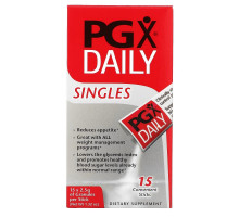 Natural Factors, PGX Daily, Singles, 15 Sticks, 2.5 g Per Stick