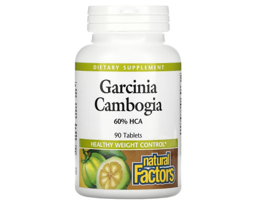 Natural Factors, Garcinia Cambogia, 90 Tablets Natural Factors, Garcinia Cambogia, 90 Tablets