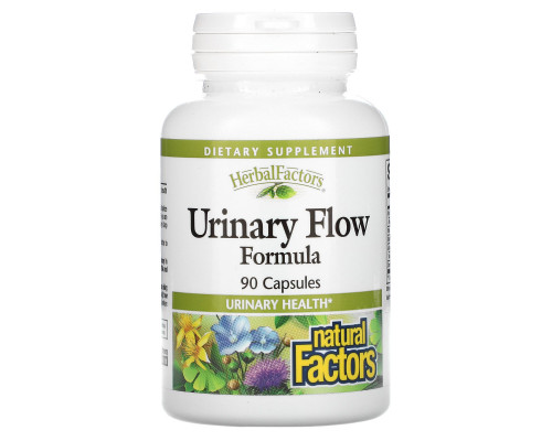 Natural Factors, Средство для улучшения мочеотделения, 90 капсул Natural Factors, Средство для улучшения мочеотделения, 90 капсул
