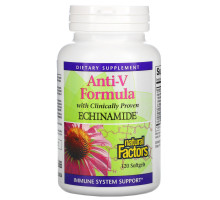 Natural Factors, Формула Anti-V с эхинамидом, 120 гелевых капсул
