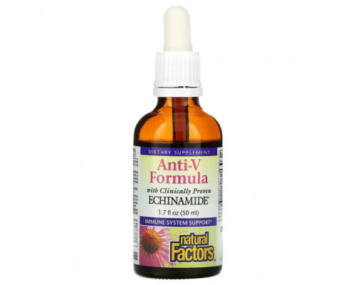 Эхинацея Anti-V Formula, with Clinically Proven Echinamide, 1.7 fl oz ( 50 ml) Эхинацея Anti-V Formula, with Clinically Proven Echinamide, 1.7 fl oz ( 50 ml)