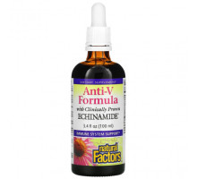 Эхинацея Anti-V Formula, with Clinically Proven Echinamide, 3.4 fl oz (100 ml)