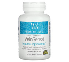 Natural Factors, WomenSense, VeinSense, 60 Vegetarian Capsules