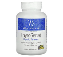 Natural Factors, WomenSense, ThyroSense, Thyroid Formula, 120 Vegetarian Capsules