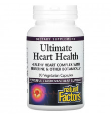 Natural Factors, Ultimate Heart Health, 90 Vegetarian Capsules