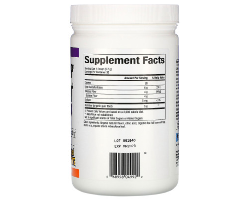 Natural Factors, Organic Low Fodmap Reliefiber, Tropical Flavor, 7.09 oz (201 g) Natural Factors, Organic Low Fodmap Reliefiber, Tropical Flavor, 7.09 oz (201 g)