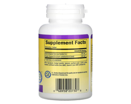 Natural Factors, Ubiquinol, 200 mg, 60 Softgels Natural Factors, Ubiquinol, 200 mg, 60 Softgels