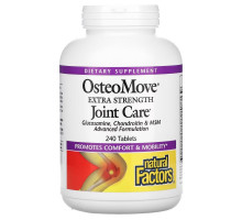 Natural Factors, OsteoMove, усиленное средство для суставов, 240 таблеток