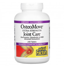 Natural Factors, OsteoMove, усиленное средство для суставов, 240 таблеток