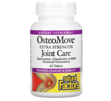 Natural Factors, OsteoMove, усиленное средство для суставов, 60 таблеток