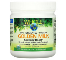 Natural Factors, Whole Earth & Sea, Golden Milk Soothing Boost, 4.4 oz (124.7 g)