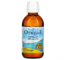 Рыбий жир и Омега 3, 6, 9 Natural Factors, SeaRich