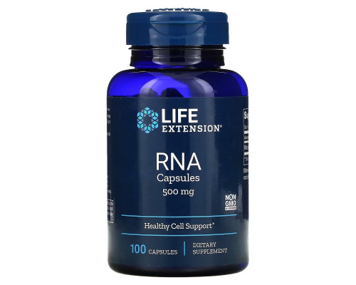 Life Extension Капсулы с РНК 500 мг 100 капсул Life Extension Капсулы с РНК 500 мг 100 капсул