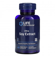 Life Extension, Ultra Soy Extract, 60 Vegetarian Capsules