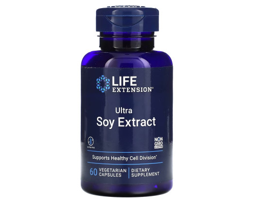 Life Extension, Ultra Soy Extract, 60 Vegetarian Capsules Life Extension, Ultra Soy Extract, 60 Vegetarian Capsules