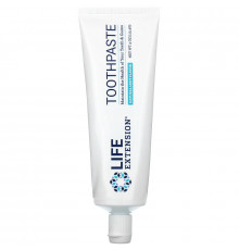Life Extension Toothpaste Natural Mint Flavor 4 oz (113.4 g)