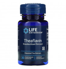 Life Extension, Theaflavin Standardized Extract, 30 Vegetarian Capsules