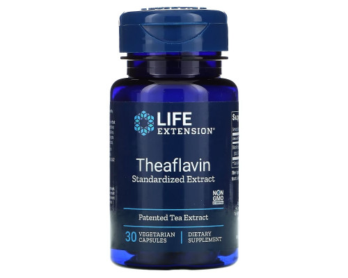Life Extension, Theaflavin Standardized Extract, 30 Vegetarian Capsules Life Extension, Theaflavin Standardized Extract, 30 Vegetarian Capsules