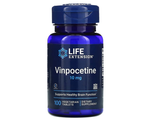 Life Extension, Vinpocetine, 10 mg, 100 Vegetarian Tablets