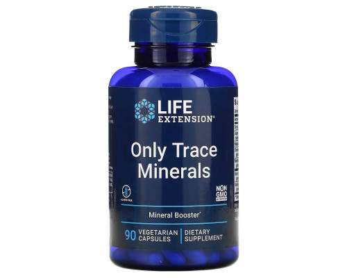 Life Extension Только микроэлементы 90 капсул на растительной основе Life Extension Только микроэлементы 90 капсул на растительной основе