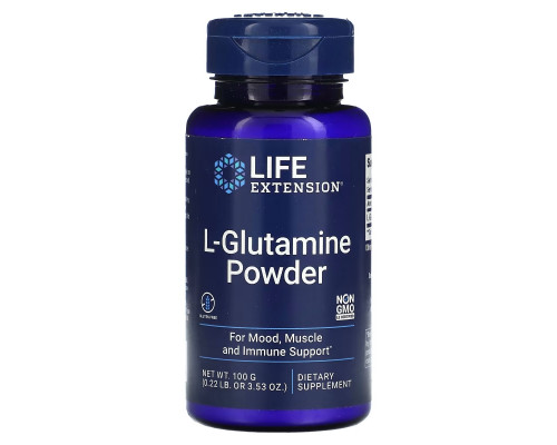Life Extension, L-Glutamine Powder, 3.53 oz (100 g) Life Extension, L-Glutamine Powder, 3.53 oz (100 g)
