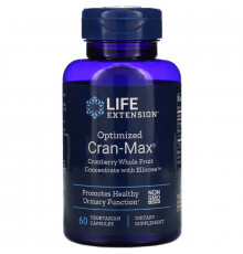 Life Extension Optimized Cran-Max Cranberry Extract With UTlRose 60 Veggie Caps