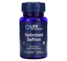 Life Extension, Optimized Saffron with Satiereal, 60 Vegetarian Capsules