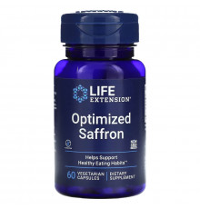 Life Extension, Optimized Saffron with Satiereal, 60 Vegetarian Capsules