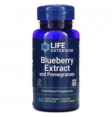 Life Extension, Blueberry Extract with Pomegranate, 60 Vegetarian Capsules