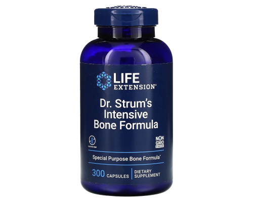 Life Extension, Интенсивная Формула Для Костей Д-ра Струма, 300 Капсул Life Extension, Интенсивная Формула Для Костей Д-ра Струма, 300 Капсул