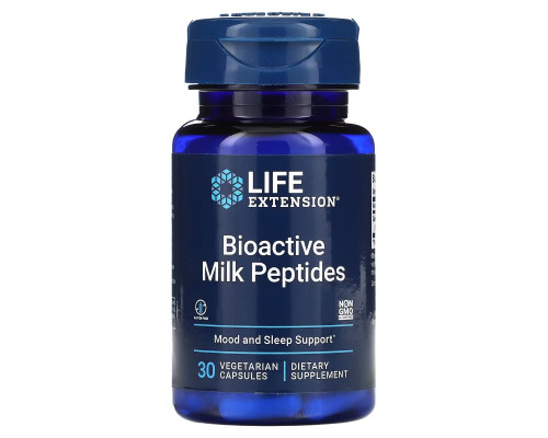 Life Extension, Bioactive Milk Peptides, 30 Vegetarian Capsules Life Extension, Bioactive Milk Peptides, 30 Vegetarian Capsules