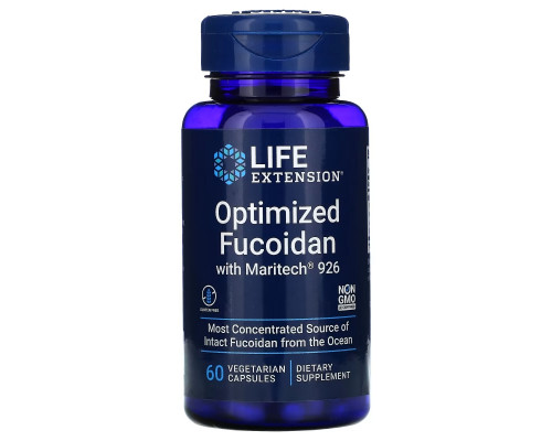 Life Extension, Улучшенный Фукоидан , 60 вегетарианских капсул Life Extension, Улучшенный Фукоидан , 60 вегетарианских капсул
