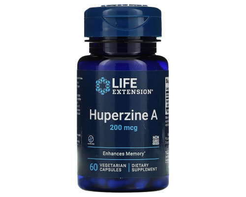 Life Extension Гиперзин А 200 мкг 60 таблеток Life Extension Гиперзин А 200 мкг 60 таблеток