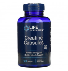 Life Extension Creatine Capsules 120 Veggie Caps