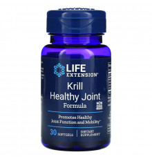 Life Extension Формула здоровых суставов из криля 30 капсул
