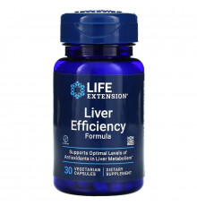 Life Extension Liver Efficiency Formula 30 растительных капсул
