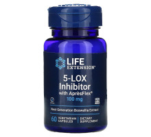 Life Extension Ингибитор 5-Lox с ApresFlex 100 мг 60 растительных капсул