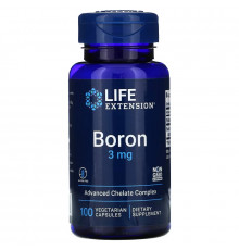 Life Extension Boron 3 mg 100 Veggie Caps